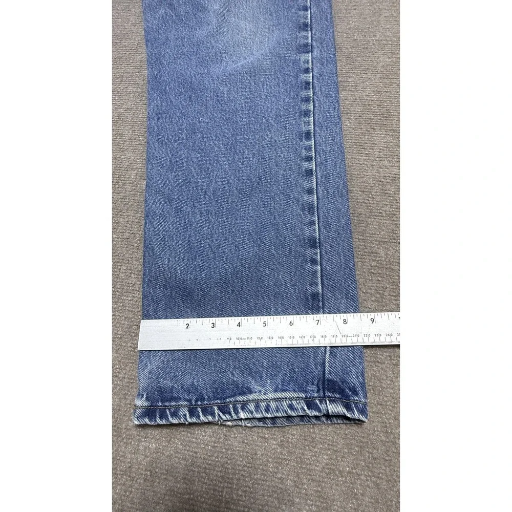Polo Ralph Lauren Jeans Mens 36x30 Blue Denim Relaxed Fit Straight Leg High Rise